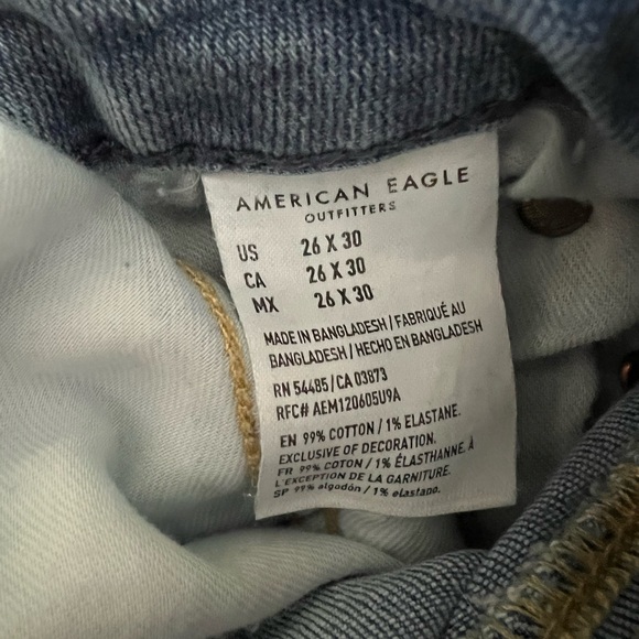 American Eagle Straight Leg Jeans - Picture 2 of 3